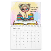 Calendrier Smart Girl Motivational Study Wall Calendar 2026 (Mar 2026)