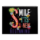 Calendrier smile it's a new start (Protection)