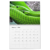 Calendrier Snake Calendar 2025 (Feb 2026)