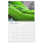 Calendrier Snake Calendar 2025 (Feb 2027)