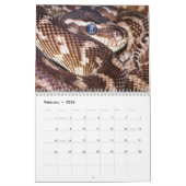 Calendrier Snake Calendar 2026 (Feb 2026)