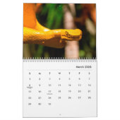 Calendrier Snakes [1] Wall Calendar (Mar 2026)