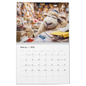 Calendrier Snoozy Sheep – 2026 Nap-Time Calendar (Feb 2026)