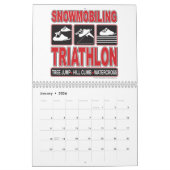 Calendrier Snowmobile Calander (Jan 2026)