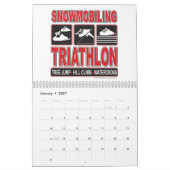 Calendrier Snowmobile Calander (Jan 2027)