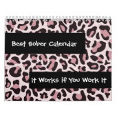 Calendrier Sobriety 12 Steps Clean & Sober Recovery Calendar (Protection)