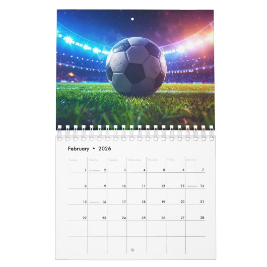 CALENDRIER SOCCER (Feb 2026)