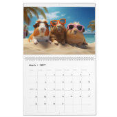 Calendrier social des Cochons de Guinée britanniqu (Mar 2027)