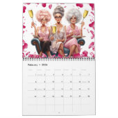 Calendrier Soeurs sophistiquées - Amis (Feb 2026)