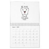 Calendrier Sois Comme J'Ai Aussi Des Sentiments (Mar 2027)