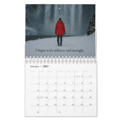 Calendrier Son chemin, Son monde : Voyageuse solo 2026 (Jan 2027)