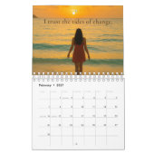 Calendrier Son chemin, Son monde : Voyageuse solo 2026 (Feb 2027)