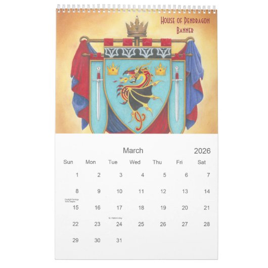 Calendrier Sorcery: Contested Realms Arthurian Legends (Mar 2026)