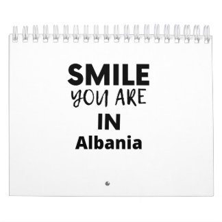 CALENDRIER SOURIRE VOUS ÊTES EN ALBANIE