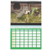 Calendrier Souris - George la souris dans une pile de billes (Mar 2027)