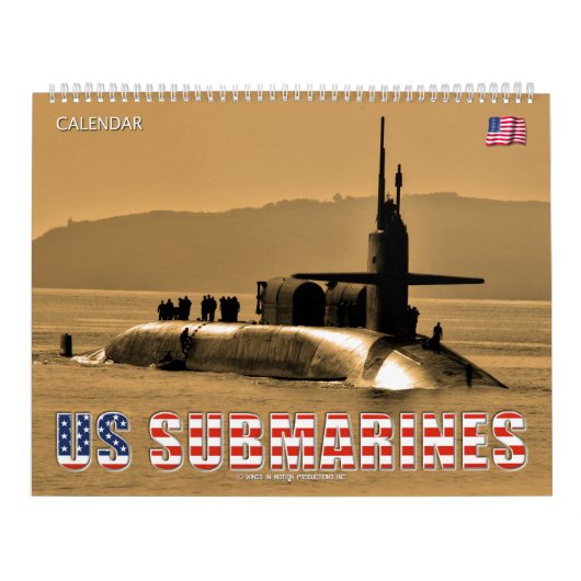 CALENDRIER SOUS-MARINS AMÉRICAINS (Protection)
