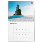 CALENDRIER SOUS-MARINS AMÉRICAINS (Feb 2027)