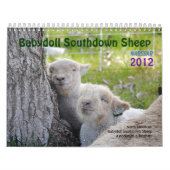 Calendrier Southdown des moutons 2012 NABSSAR de (Protection)