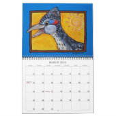Calendrier Southwest Animal Wildlife Friend N'importe quel ca (Mar 2026)