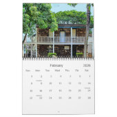 Calendrier Souvenir de Lahaina (Feb 2026)