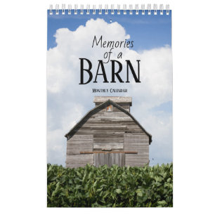 Calendrier Souvenirs d'une vieille grange - images