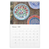 Calendrier Souvenirs turcs de 12 mois (Feb 2027)