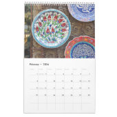 Calendrier Souvenirs turcs de 12 mois (Feb 2026)