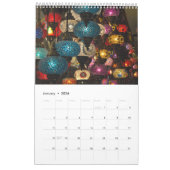 Calendrier Souvenirs turcs de 12 mois (Jan 2026)