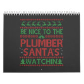 Calendrier Soyez gentil avec le Plumber Père Noël en regardan (Protection)