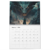 Calendrier Soyez ici Dragons N'importe quelle année Calendrie (Feb 2026)