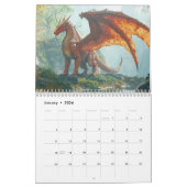 Calendrier Soyez ici Dragons N'importe quelle année Calendrie (Jan 2026)