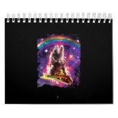 Calendrier Space Cat Llama Sloth Riding Taco (Protection)