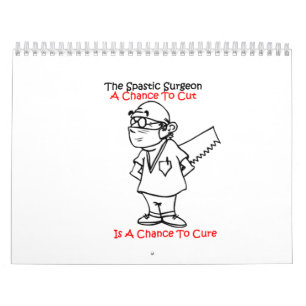 Calendrier spastique de chirurgien