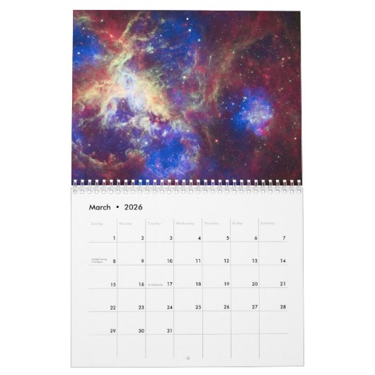 Calendrier spatial 2023 (Mar 2026)