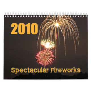 Calendrier spectaculaire des feux d'artifice 2010