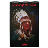 Calendrier Spirits of the West Calendar (Protection)