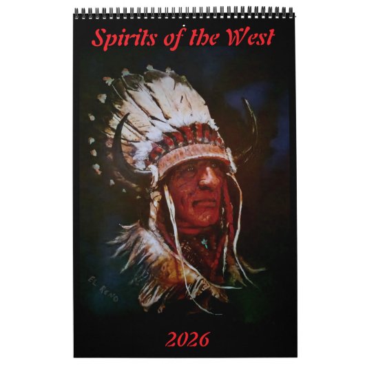Calendrier Spirits of the West Calendar (Protection)