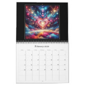Calendrier spirituel céleste vibrant (Feb 2026)