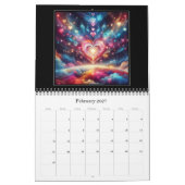 Calendrier Spirituel Céleste Vibrant (Feb 2027)