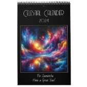 Calendrier spirituel céleste vibrant (Protection)