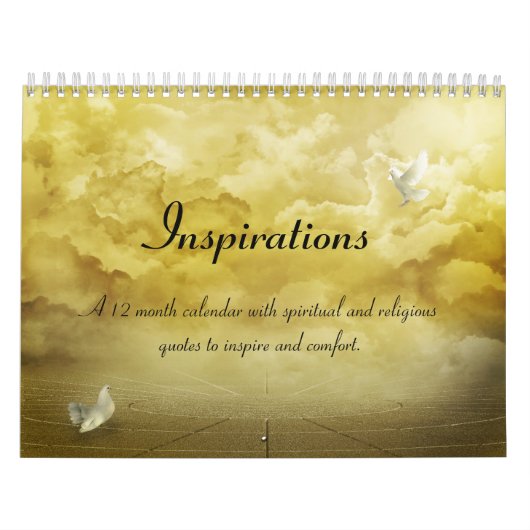 Calendrier spirituel de citation d'inspirations de (Protection)