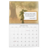 Calendrier spirituel de citation d'inspirations de (Jan 2026)