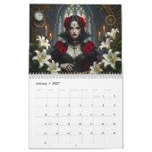 Calendrier Splendeur gothique (Jan 2027)