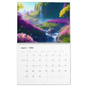 Calendrier Splendide cascade glorieuse 2026 (Mar 2026)