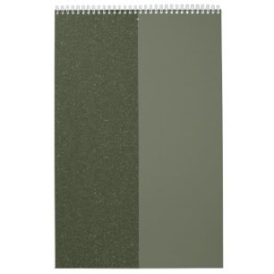 Calendrier Split Moss Green Wall - Personnalisable