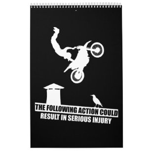 Calendrier Sports Vélo Dirt Motos Lover Cadeau