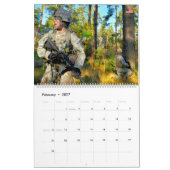 Calendrier SQUAD DE COMBAT - US Military Combat Women (Feb 2027)
