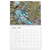 Calendrier SQUAD DE COMBAT - US Military Combat Women (Feb 2026)