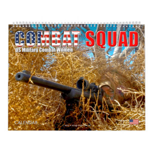 Calendrier SQUAD DE COMBAT - US Military Combat Women