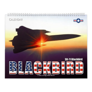 CALENDRIER SR-71 BLACKBIRD